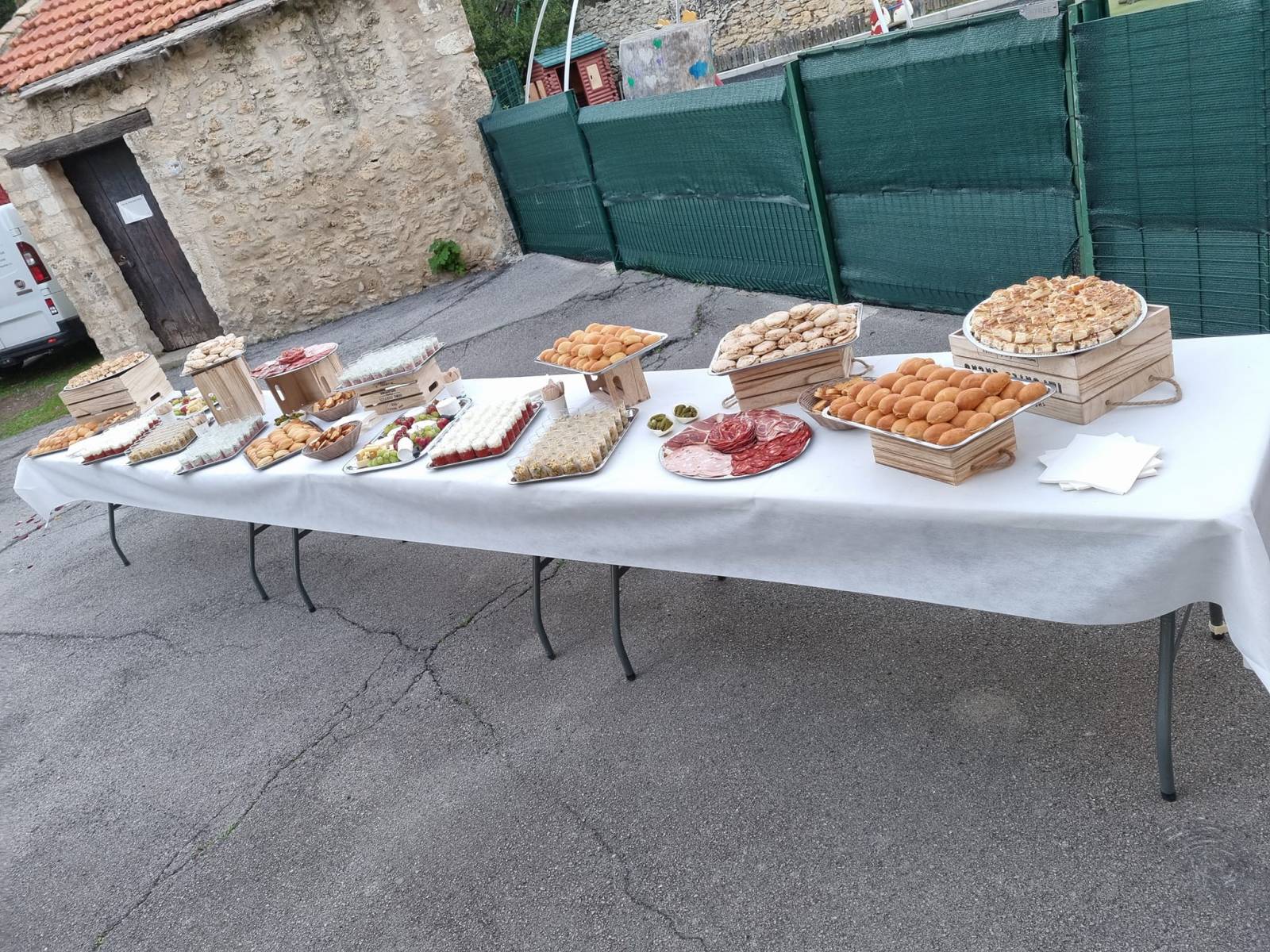 Buffet tapas philou plats cuisinés