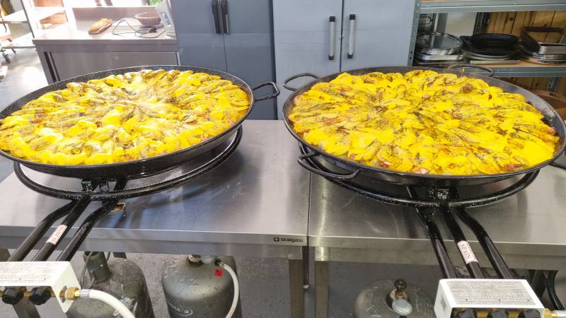 Catigot aux gambas philou plats cuisinés