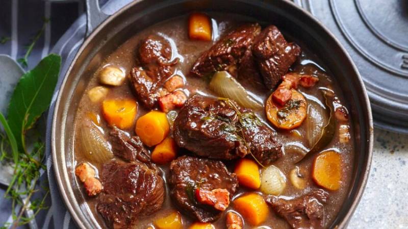 Bourguignon de boeuf philou plats cuisinés